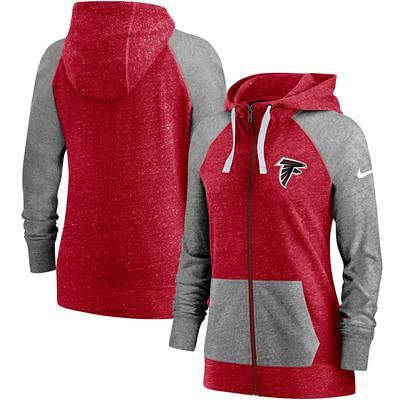 Girls Atlanta Falcons Hoodie Full Zip Brushed Knit Jacket