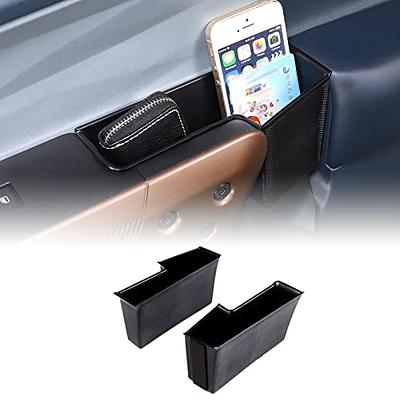 Aunginsy 2PCS Car Front Door Storage Box Compatible with Ford Maverick 2022  2023 Organizer Tray Storage Accessory Container Storage Accessories ABS  Black - Yahoo Shopping