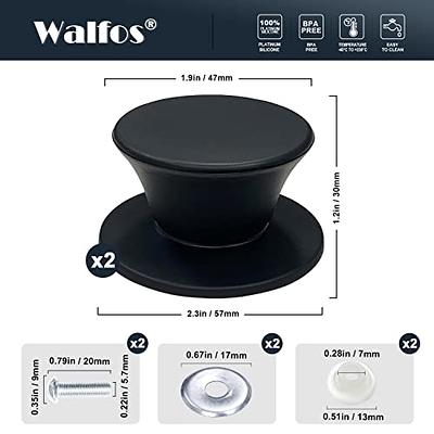 WALFOS Food Grade Silicone Silicone Bowl Lids Heat Resistant