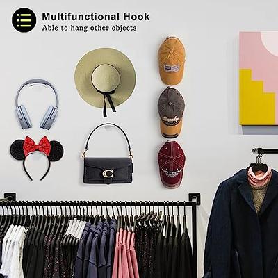 Hat Hook Racks for Wall - Hat Hook Rack for baseball caps,Strong Hold Hat  Hangers Organizer for Door, Closet, Office, Bedroom