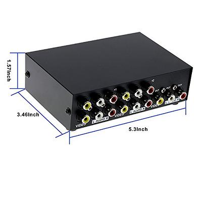 Vention HDMI to AV Converter HDMI to RCA CVBS L/R Video Adapter