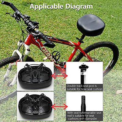 Noseless Bike Seat Cushion,Electric Bike Seat for Man Confort,Confortable  Oversized Wide Bicycle Seat for Peloton, Exercise or Road Bikes,Nose Free Bike  Saddle for Leisure Riding - Yahoo Shopping