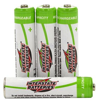 4 Rechargeable Batteries AAA Mini Stylus 1.2v Alkaline