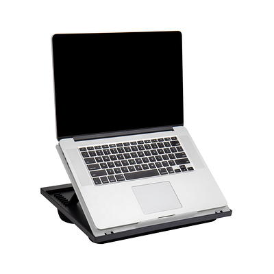 Mind Reader Freestanding Portable Foldable Lap Desk with Fold-Up