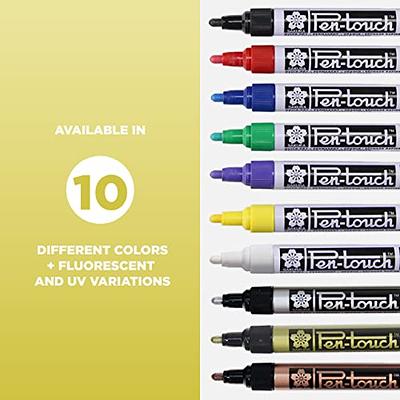 Sakura Pen-touch Fine Tip Fluorescent 4-Pack