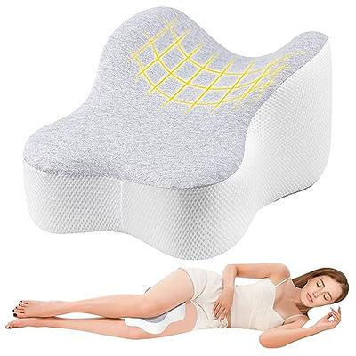 Knee Pillow for Side Sleepers Leg Pillows Side Sleeping Hip Pillow Knee Wedge Leg Support Pillow Between Legs for Sleeping Knee Support Surgery