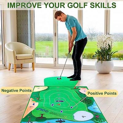  Battle Royale Golf Game Set Chipping Practice Mats 6x4