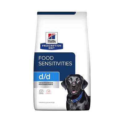 Hill's Prescription Diet d/d Skin/Food Sensitivities Adult Dry Dog Food -  Potato and Salmon, Size: 25 lb