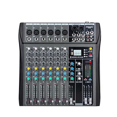 ZRAMO ZM160 8/12/16 Channel Audio Mixer Sound Mixing Console with