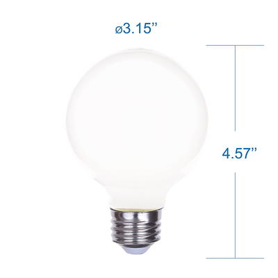 Great Value LED Bulb, 4.5-Watt (60W Equivalent) G25 Deco Bulbs E26