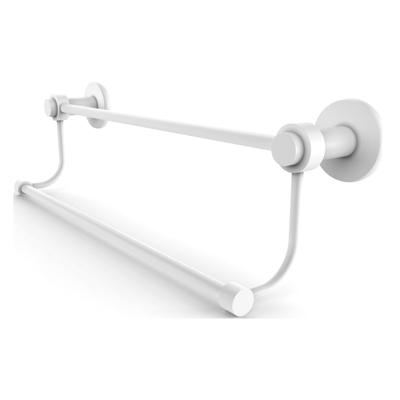 Allied Brass Mercury 24-in double Matte White Wall Mount Double