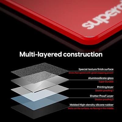 Pulsar - Superglide Premium Glass Mouse Pad ALUMINO-Silicate Glass