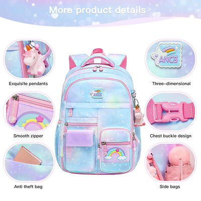 Girls Backpack,School Backpacks for Girls, Cute Book Bag with