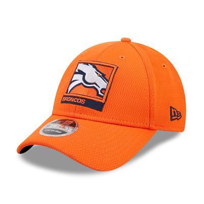 Denver Broncos New Era 2022 Sideline 9FIFTY Ink Dye Snapback Hat - Orange