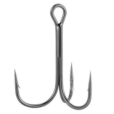  Beoccudo Saltwater Treble Hooks Large Size 4X Strong