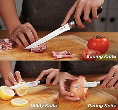 Granitestone Nutriblade Professional Chef Kitchen Knife Set - 6 Piece