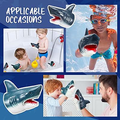 Hand Puppet Toys 2 Pack Realistic Animal Shark Hand Puppets Soft Rubber  Silicone Hand Puppet Shark Head Gloves Puppet Role Play Toy for Swimming  Pool Beach Bathing - Yahoo Shopping