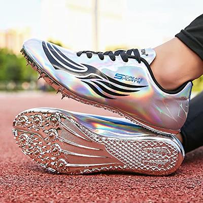 THESTRON Unisex Track Spikes Running Sprint Shoes