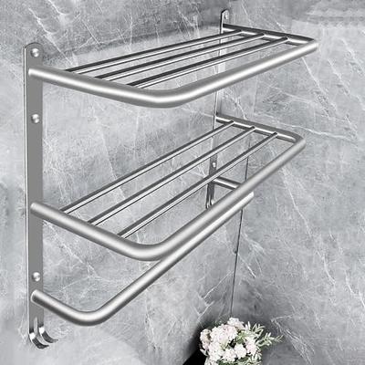  BETHOM Towel Shelf for Bathroom Wall Mounted, 3-Tier