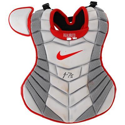 J.T. Realmuto Philadelphia Phillies Autographed Game-Used Gray Nike Chest  Protector vs. Houston Astros on November 5, 2022 - World Series Game 6 -  Yahoo Shopping