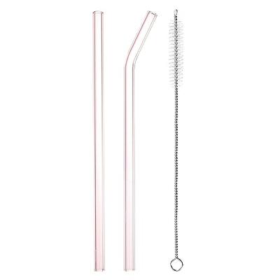 Zhehao 12 Sets Silicone Straws with Case Reusable Straws Foldable Travel  Straw Collapsible Cold or Hot Drinking Straws with Carry Case, Long  Cleaning Brush and Keychain, 6 Colors (morandi Color) - Yahoo Shopping