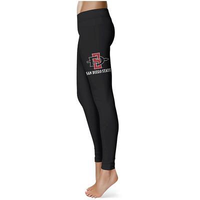 Women's San Francisco 49ers Concepts Sport Black Lightweight Fraction Lounge  Leggings