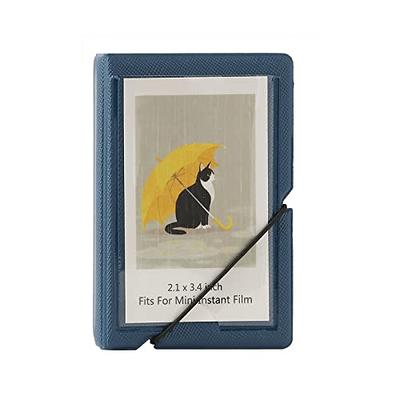 3 Inch Mini Photo Album, 28 Pockets Photo Card Holder For Fujifilm