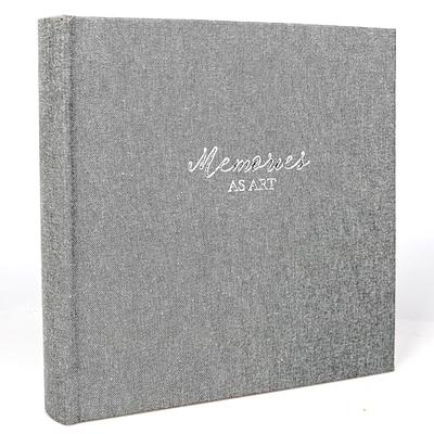  Pssoss Photo Album 5x7 with Writing Space Linen Cover