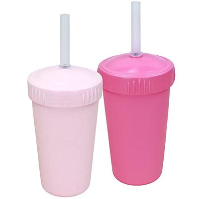 The First Years Greengrown Reusable Spill-proof Straw Toddler Cups