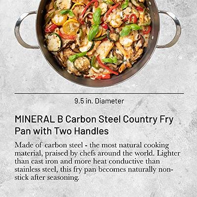 de Buyer Mineral B Carbon Steel Cookware, Pan, Skillet, Wok, or