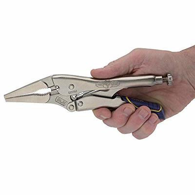 IRWIN VISE-GRIP Pliers, Long Nose, 2-1/4-Inch Jaw Capacity, 6-Inch (1402L3)