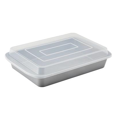 Farberware Nonstick Bakeware Baking Pan With Lid / Nonstick Cake Pan With  Lid, Rectangle - 9 Inch x 13 Inch, Gray