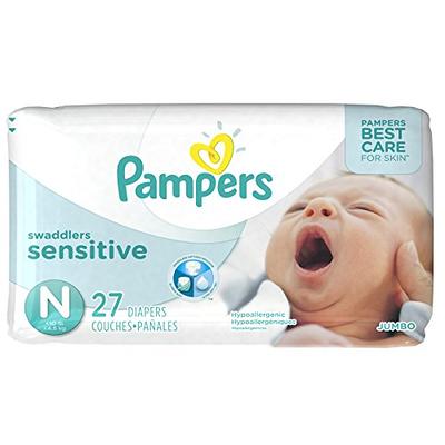 Pampers Swaddlers Newborn Diapers Size N 144 count 