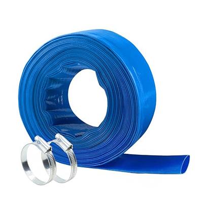 Eastrans 3 inch x 25 FT Pool Backwash Hose,5 inch Width When Pool Hose Lay- Flat, Heavy Duty Discharge Hose, Weather and Burst Resistant, Best Pool  Hoses for Inground Pools,Pool Drain Hose 