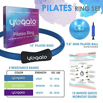  Pilates Ring Circle Yoga Ring, 12 Inch Magic Circle