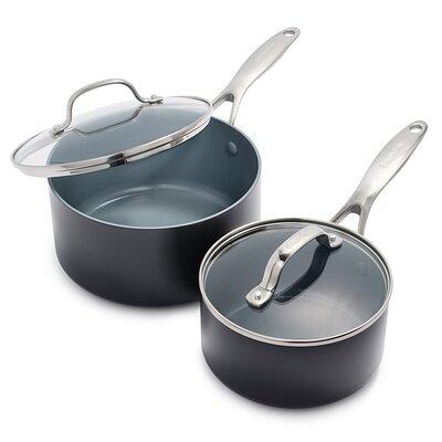 Padova Ceramic Nonstick 10-Piece Cookware Set, Light Blue