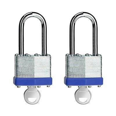 6Pcs Small Locks with Keys, Multicolor Luggage Locks ABS Plastic