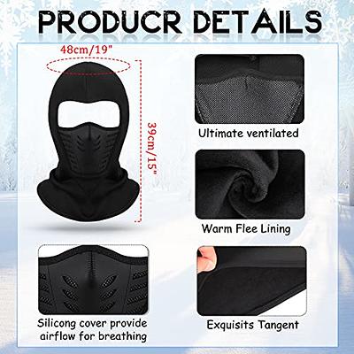 3 Pieces Winter Masks for Men Windproof Balaclava Ski Mask Face