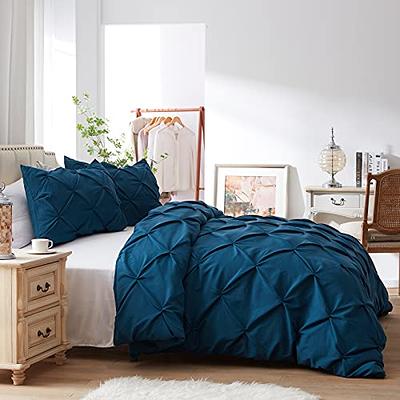 Bedsure Light Camel Duvet Cover Queen Size - Soft Prewashed Queen Duvet Cover Set, 3 Pieces, 1 Duvet Cover 90x90 Inches with Zipper Closure and 2