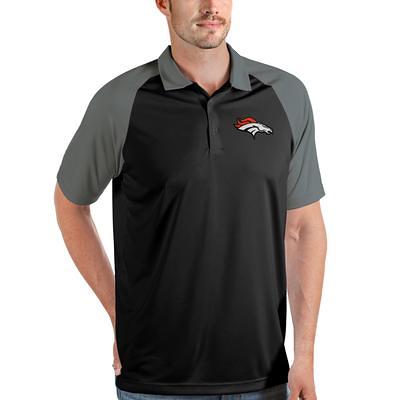 Cleveland Browns Antigua Nova Polo - Black/Steel