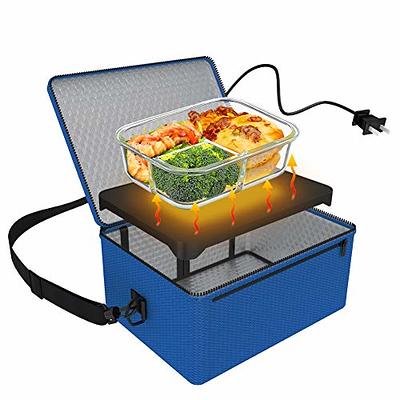 Rhudaky Electric Lunch Box (60 oz & 80W) Food Heater, 3 in 1 Heated Lunch  Boxes for Adults,Portable …See more Rhudaky Electric Lunch Box (60 oz &  80W)