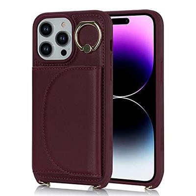  LUCKYCOIN for iPhone 12 Pro Max Case Leather Premium