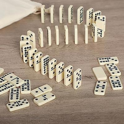 Dominos Jumbo Set Game Premium Classic 28 Pieces Double Six Domino Durable