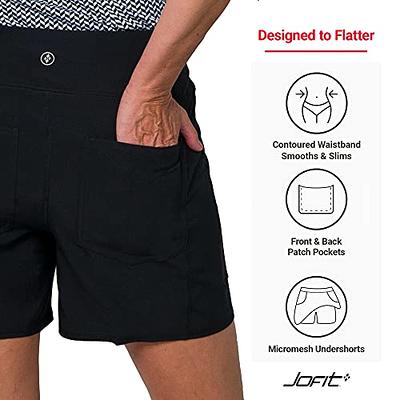 Jofit Apparel Women's Athletic Clothing Pull-On Short for Golf