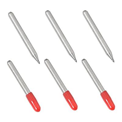 NEPAK 4 Pack Tungsten Carbide Scriber with Magnet,with Extra 4 Replacement Marking Tip,Etching Engraving Pen for Glass/Ceramics/Metal Sheet