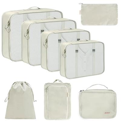  Veken 8 Set Packing Cubes for Suitcases, Travel Bag