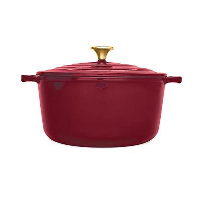 Bruntmor 4.5 Quart Pre-Seasoned Cast Iron Dutch Oven Pot with Lid &  Skillet, 4.5 Quart - Foods Co.