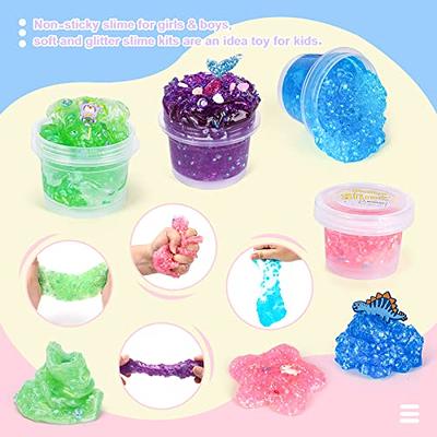 Unicorn Slime Kit Supplies Stuff For Girls Making Slime Glitter