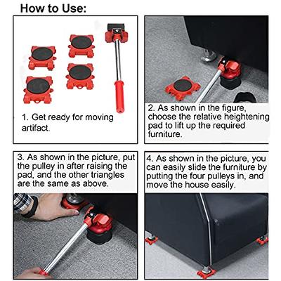 Furniture Movers Sliders Appliance Roller, Convenient Moving Sliders for  Heavy Furniture Moving Pad, Heavy Duty Appliance Rollers to Move  Refrigerator Floor Sliders can Lift Heavy Equipment - Yahoo Shopping