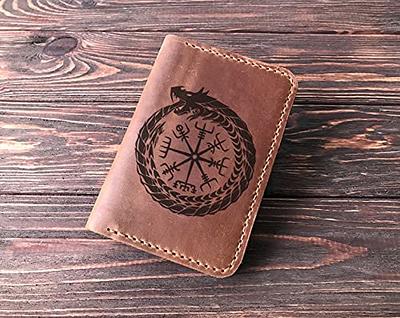 Personalized Passport Holder with Name and Charm, Custom Engraved Leather  Passport Cover for Women and Men - Christmas Gifts for Travelers,  Christmas
